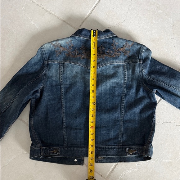 Ralph Lauren Blue Denim Jacket with Embroidered Detail - Picture 6 of 6